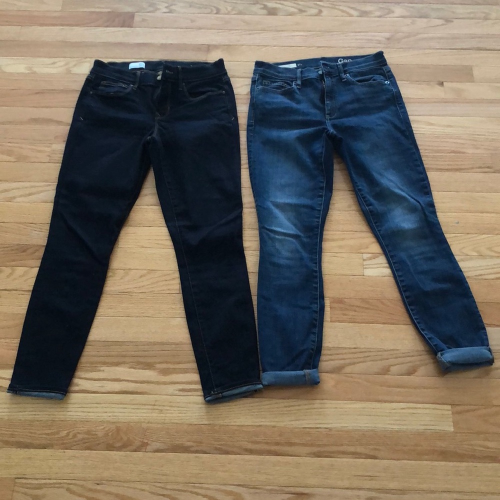 EUC GAP jeans size 27 bundle!